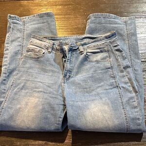 Kunmi Light Blue Barrel Jeans